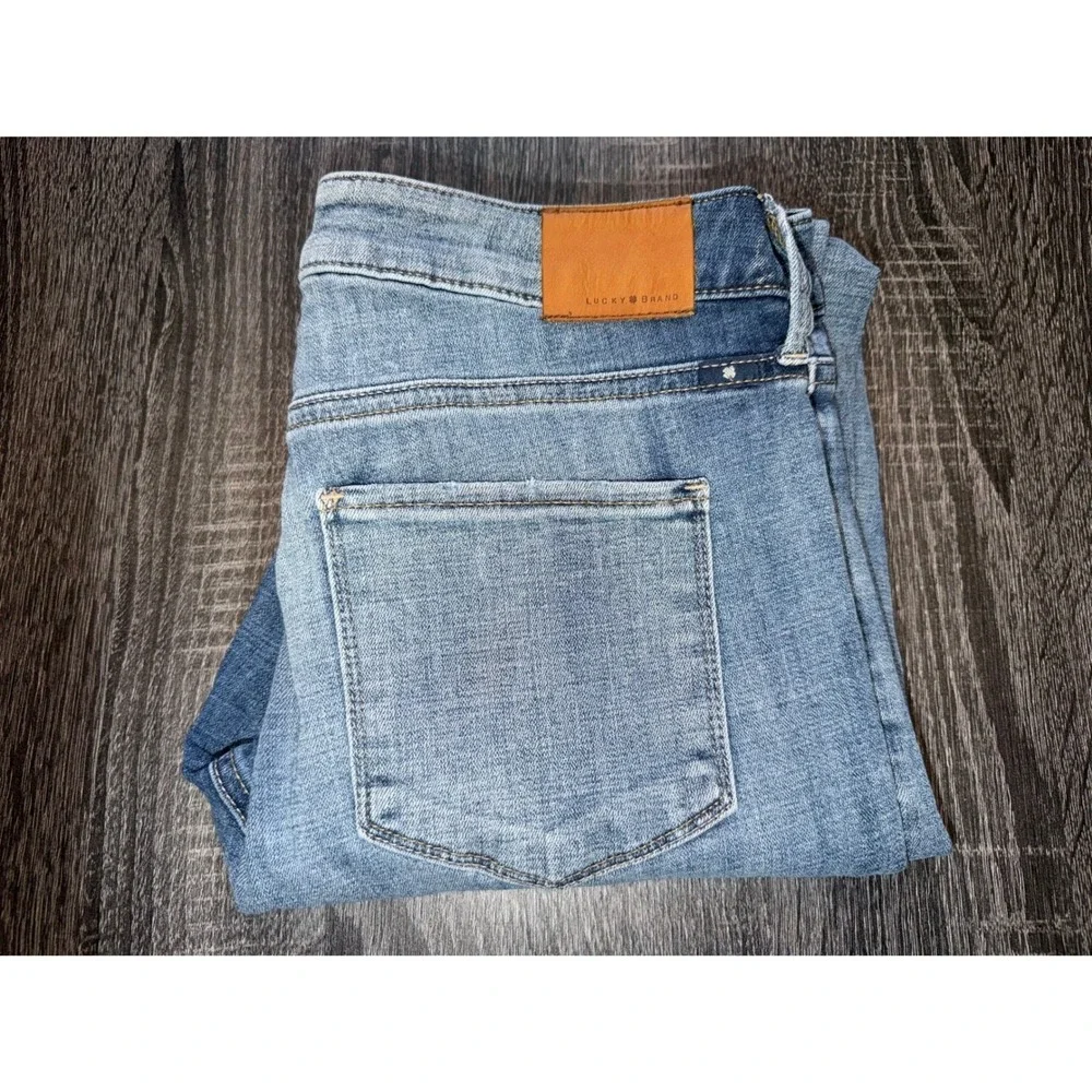 LUCKY BRAND Hayden Skinny Jeans 8/29‎ Light Wash Stretch Denim Womens